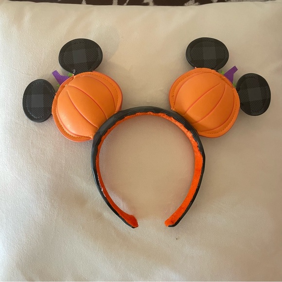 Mickey Pumpkin Minnie Ears - Picture 2 of 2